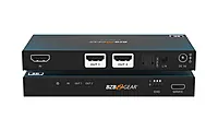 BG-8K-DA12A-G2 | 1x2 8K UHD HDMI 2.1 48Gbps Splitter with Auto Downscaling/Audio De-embedder