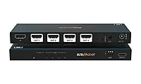 BG-8K-DA14A-G2 | 1x4 8K UHD HDMI 2.1 48Gbps Splitter with Auto Downscalling/Audio De-embedder