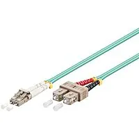 Fibre optic cable LC-ST OM4 0,50m