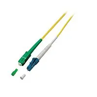 OS2 simplex fibre optic cable LC/APC-LC 1m