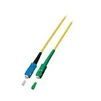 OS2 simplex fibre optic cable SC/APC-SC 1m